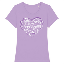 ALLOW LOVE T-SHIRT BIO FEMME