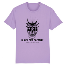 SKULL02 - BLACK OPS FACTORY DESIGN - T-SHIRT BIO HOMME