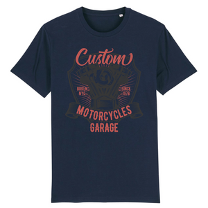 CUSTOM MC GARAGE 01 T-SHIRT BIO HOMME