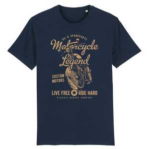 MOTORCYCLE LEGEND T-SHIRT BIO HOMME