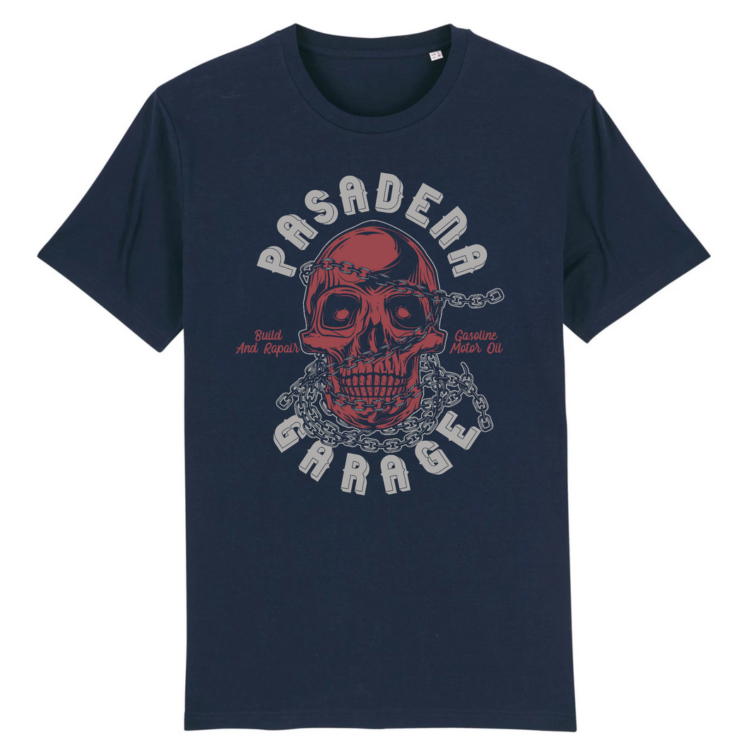 PASADENA GARAGE T-SHIRT BIO HOMME