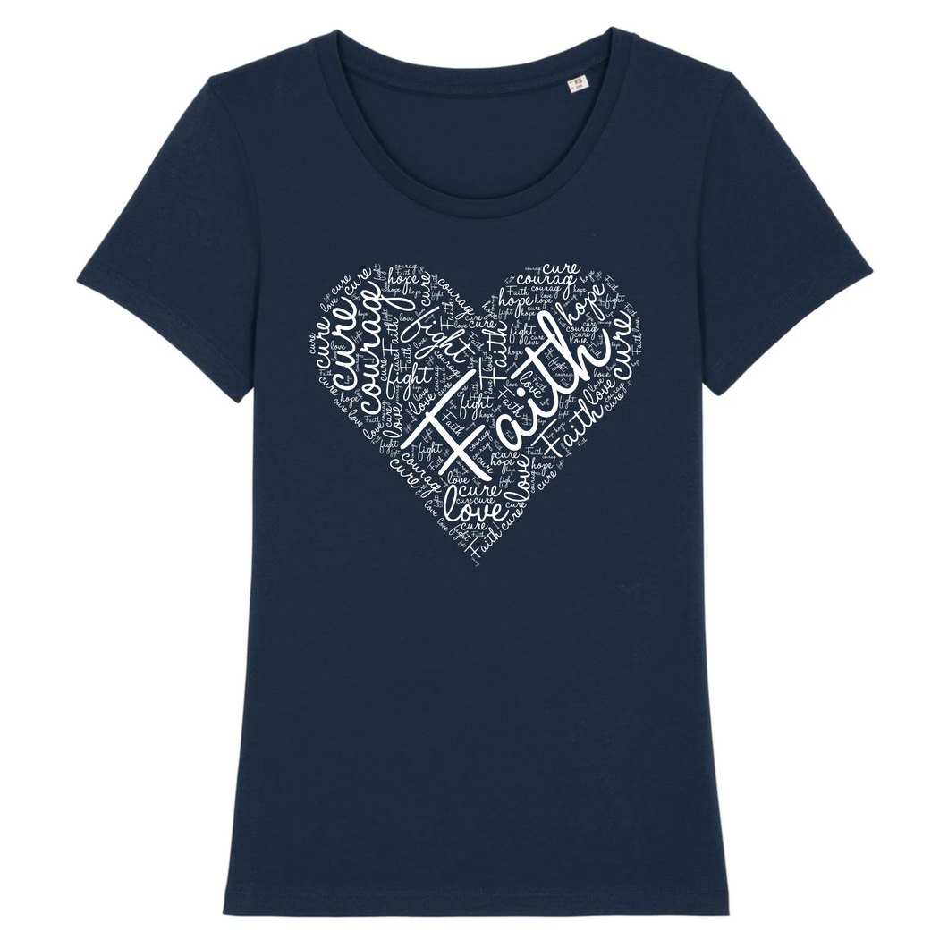 FAITH HEART 01 T-SHIRT BIO HOMME