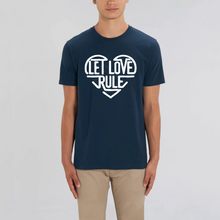 LET LOVE RULE T-SHIRT BIO HOMME