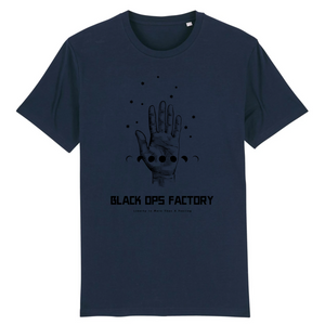 BLACK OPS FACTORY DESIGN HANDANDMOON T-SHIRT HOMME BIO