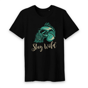 STAY WILD T-SHIRT BIO HOMME