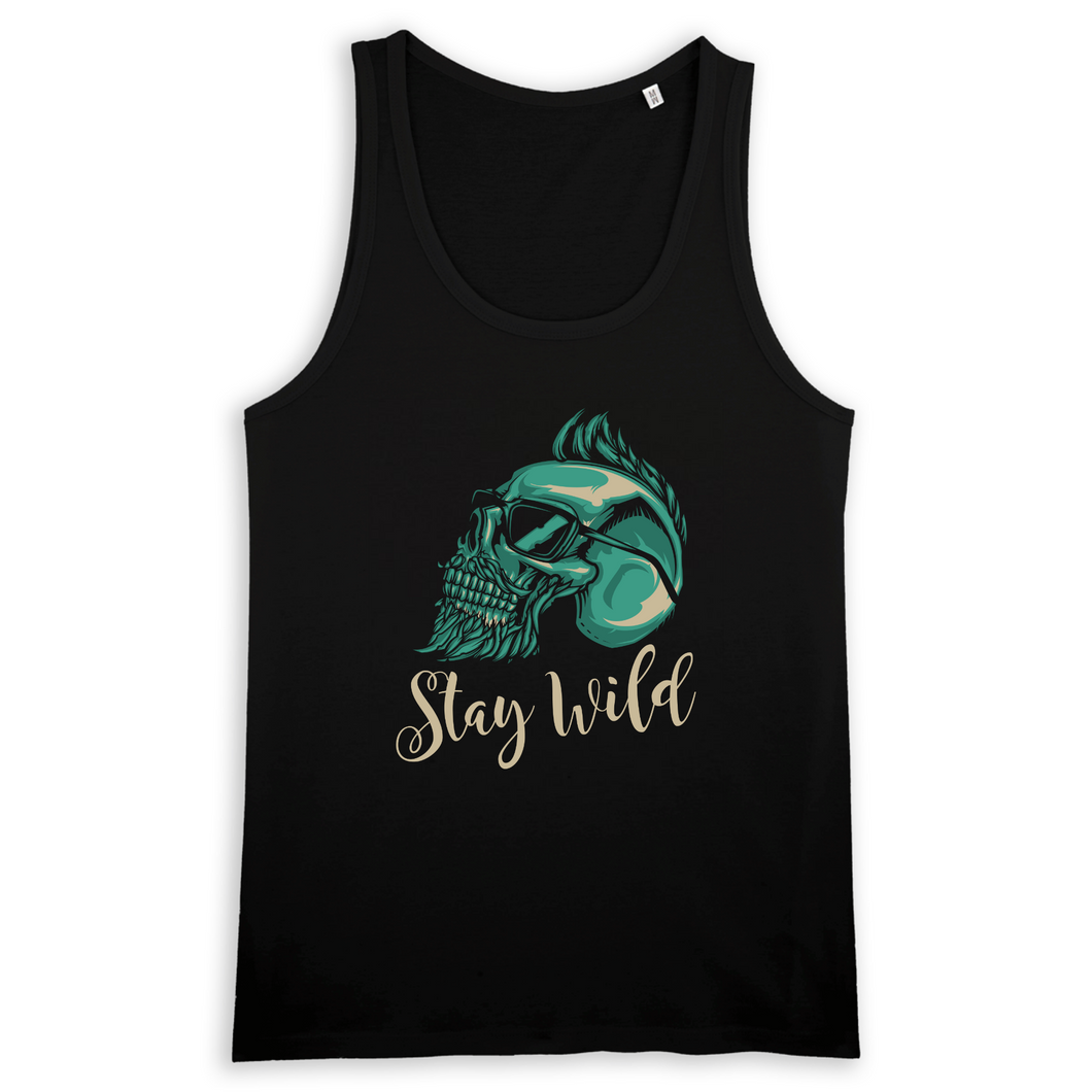 STAY WILD TANK TOP BIO HOMME