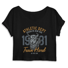 ATHLETIC DEPT CROP TOP BIO FEMME