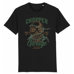 CHOPPER GARAGE T-SHIRT BIO HOMME