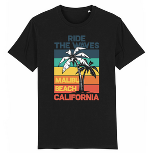 RIDE THE WAVES T-SHIRT BIO HOMME