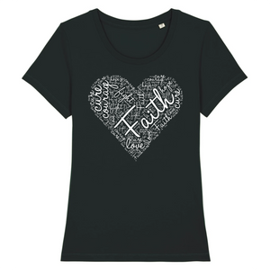 FAITH HEART 01 T-SHIRT BIO HOMME