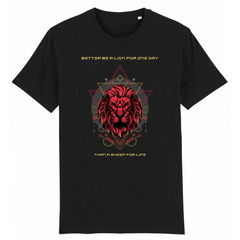 LION FOR A DAY 02 T-SHIRT BIO HOMME