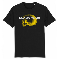 BLACK OPS FACTORY DESIGN SKULL T-SHIRT HOMME BIO