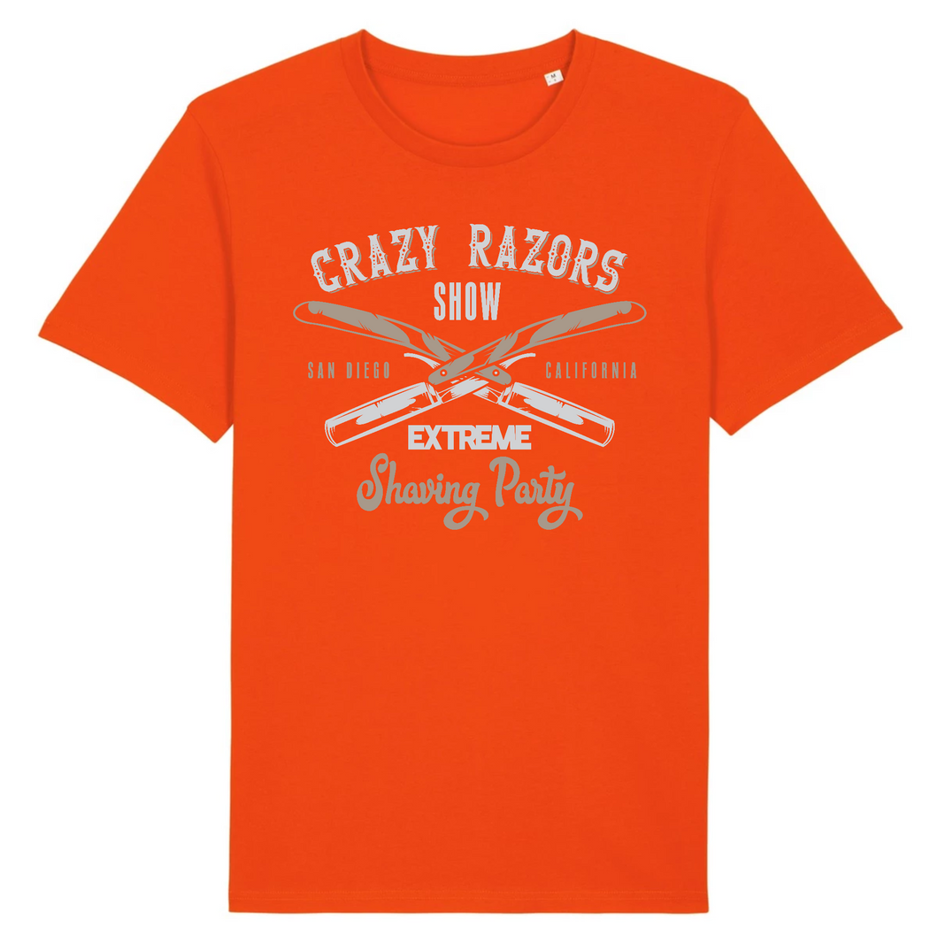 CRAZY RAZORS NB T-SHIRT BIO HOMME