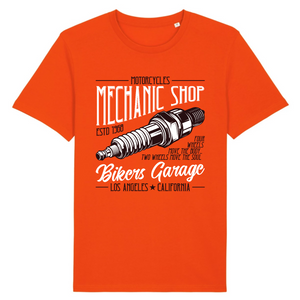 MECHANIC SHOP T-SHIRT BIO HOMME