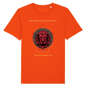 LION FOR A DAY 02 T-SHIRT BIO HOMME