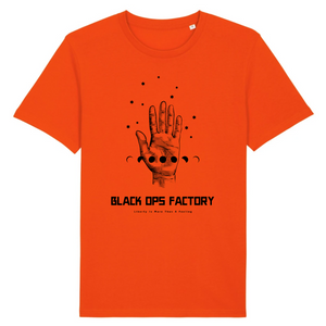 BLACK OPS FACTORY DESIGN HANDANDMOON T-SHIRT HOMME BIO