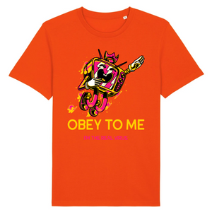 OBEY TO ME T-SHIRT BIO HOMME