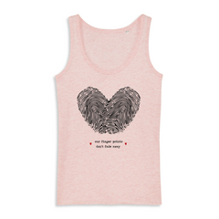 FINGERPRINTS TANK TOP BIO FEMME