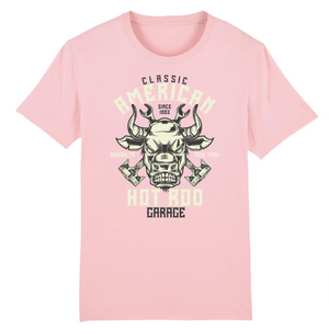 AMERICAN HOT ROD GARAGE T-SHIRT BIO HOMME