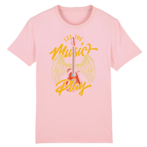 LET THE MUSIC PLAY T-SHIRT BIO HOMME