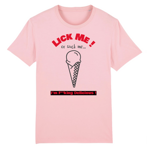 LICK ME T-SHIRT BIO HOMME