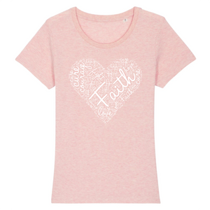 FAITH HEART 01 T-SHIRT BIO HOMME