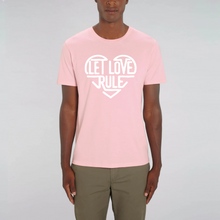 LET LOVE RULE T-SHIRT BIO HOMME