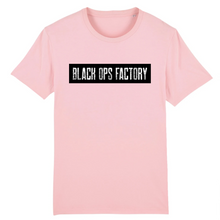 BLACK OPS FACTORY DESIGN WHITEONBLACK T-SHIRT HOMME BIO