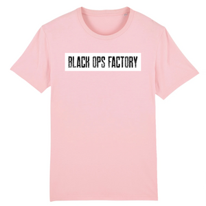 BLACK OPS FACTORY DESIGN BLACKONWHITE T-SHIRT HOMME BIO