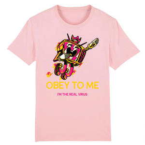 OBEY TO ME T-SHIRT BIO HOMME