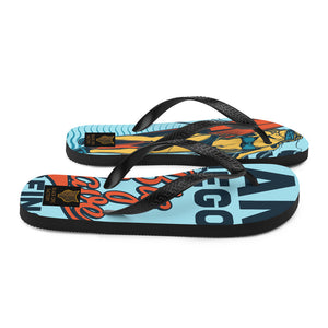 Tongs SD BIG WAVE SURFING blue