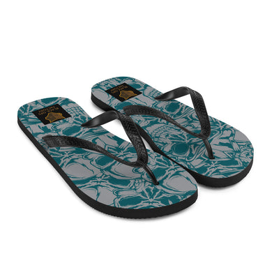 Tongs PIRATE SKULLZ Turquoise