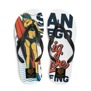 Tongs SD BIG WAVE SURFING white