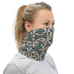 Tour de cou SKULL MAP grey