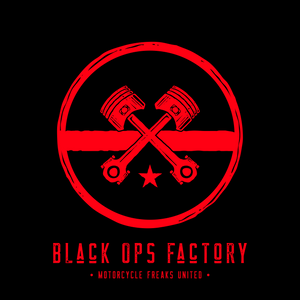 MOTORCYCLE FREAK UNITED - BLACK OPS FACTORY DESIGN - T-SHIRT BIO HOMME