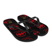 Tongs - MOTORCYCLE FREAK UNITED - BLACK OPS FACTORY DESIGN - Red