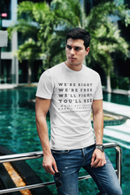 WERE NOT GONNA TAKE IT T-SHIRT BIO HOMME